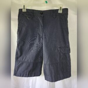 Scout Shops- Youth Boys Size 9/10- Navy Blue Cargo Shorts